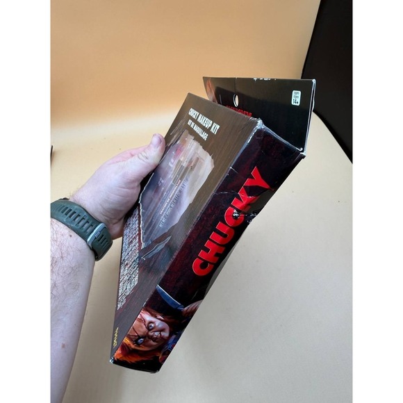 Spirit Halloween Chucky Make Up Kit Eye Brow & Eye Pencil, Lip Crayon, Gel Blood - Picture 4 of 4